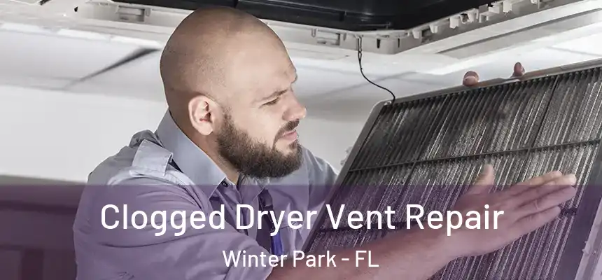 Clogged Dryer Vent Repair Winter Park - FL